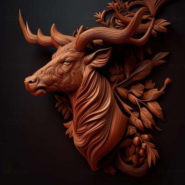 3D model Platycerus (STL)